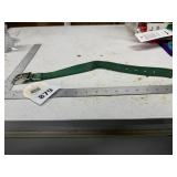 Green Nylon Dog Collar