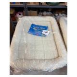 Small Synthetic Sheepskin Pet Bed