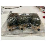 Three Plush Hedgehogs