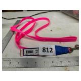 Pink Nylon Dog Leash