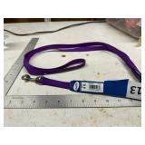 Purple Nylon Dog Leash