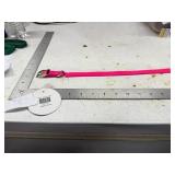 Pink Nylon Dog Collar