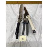 Three Garden Shears