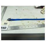 Blue Nylon Dog Collar
