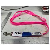 6-Foot Pink Nylon Dog Leash