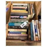 Box Lot of Hardcover and Paperback Books