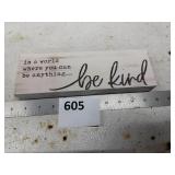 Wooden Decor Plaque