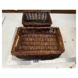 Two Wicker Baskets