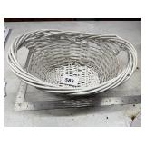 White Woven Basket