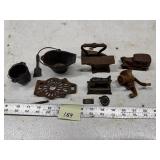 Miniature Cast Iron Items