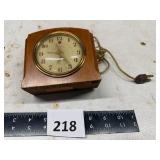 Electric Wooden Desk Clock