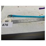 Blue Nylon Dog Collar