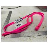 Pink Nylon Dog Leash