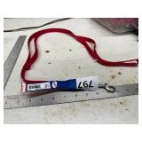 Red 6-ft Pet Leash