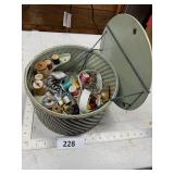 Woven Sewing Basket