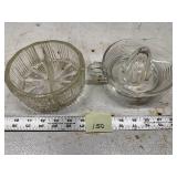 Glass Juicer and Dish