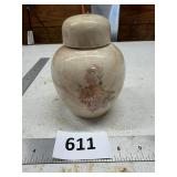 Ceramic Floral Jar