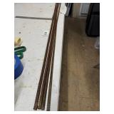 Four Rebar Rods