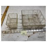 Clear Glass Storage Dishes