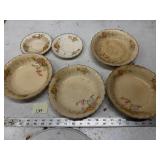 Ivory Porcelain Dish Set