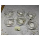 6 Glass Bowls