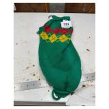 Green Knit Pet Sweater