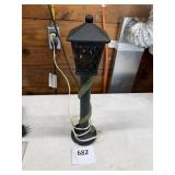 Metal Lantern Table Lamp