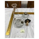 Glass Oil Lamp Parts
