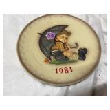 1981 Goebel Hummel Plate