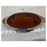 Hull USA Glazed Dish