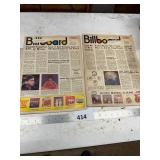 Vintage Billboard Magazines