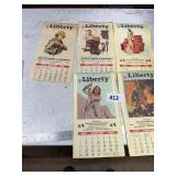5 Liberty Calendars