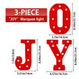3-Piece LED Joy Sign