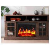 Anias TV Stand w/Fireplace