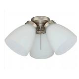 3-Light Brushed Nickel LED Kit