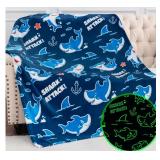 Jokeno Glow Shark Blanket