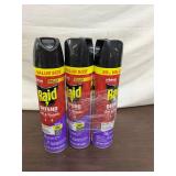 (3) Raid Ant & Roach Spray