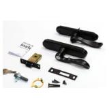 Black Door Handle Set