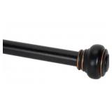 Matte Black Drapery Rod