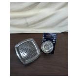 Two Chrome Shower Heads