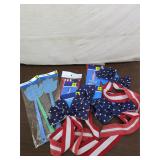 Patriotic Decor Lot