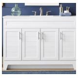White Vanity Sink Unit