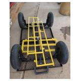 Yellow Utility Cart Frame