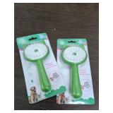 2 New Pet Hairbrushes