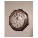 Ingraham Octagon Wall Clock
