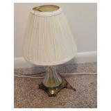 Glass Table Lamp With Shade