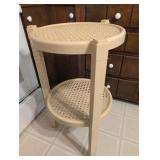 Two-Tier Cane Table