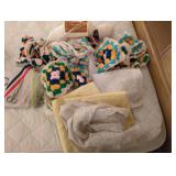 Crochet Squares & Supplies