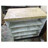 Wood-Top Shelf Unit