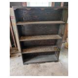 Dark Wood Bookshelf
